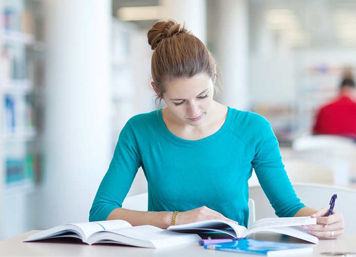 Wetenschappelijke boeken lenen