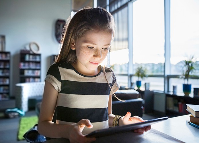 de bibliotheek op school