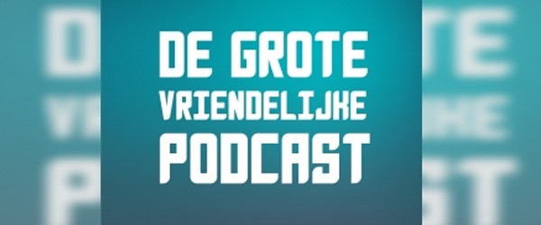 Logo De Grote Vriendelijke Podcast