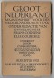 Laatste nummer van 'Groot Nederland' onder redactie van Buysse (augustus 1932).