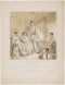 Hendrik Conscience in de Kempen, 1849. Litho door Edward Dujardin, uitgegeven t.g.v. het grote Volksfeest (1881).