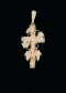 Ivoren kruis met klimop van Jacques Perk.