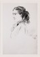 Mimi Hamminck Schepel, de tweede echtgenote van Multatuli, met wie hij in 1875 trouwt. Portret door Carel Vosmaer (11 juni 1874).