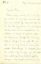 Brief van Loveling aan uitgever Funke over het splitsen van 'Novellen' in twee delen, voorzijde (28 januari 1896).