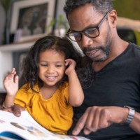 vader en dochter lezen